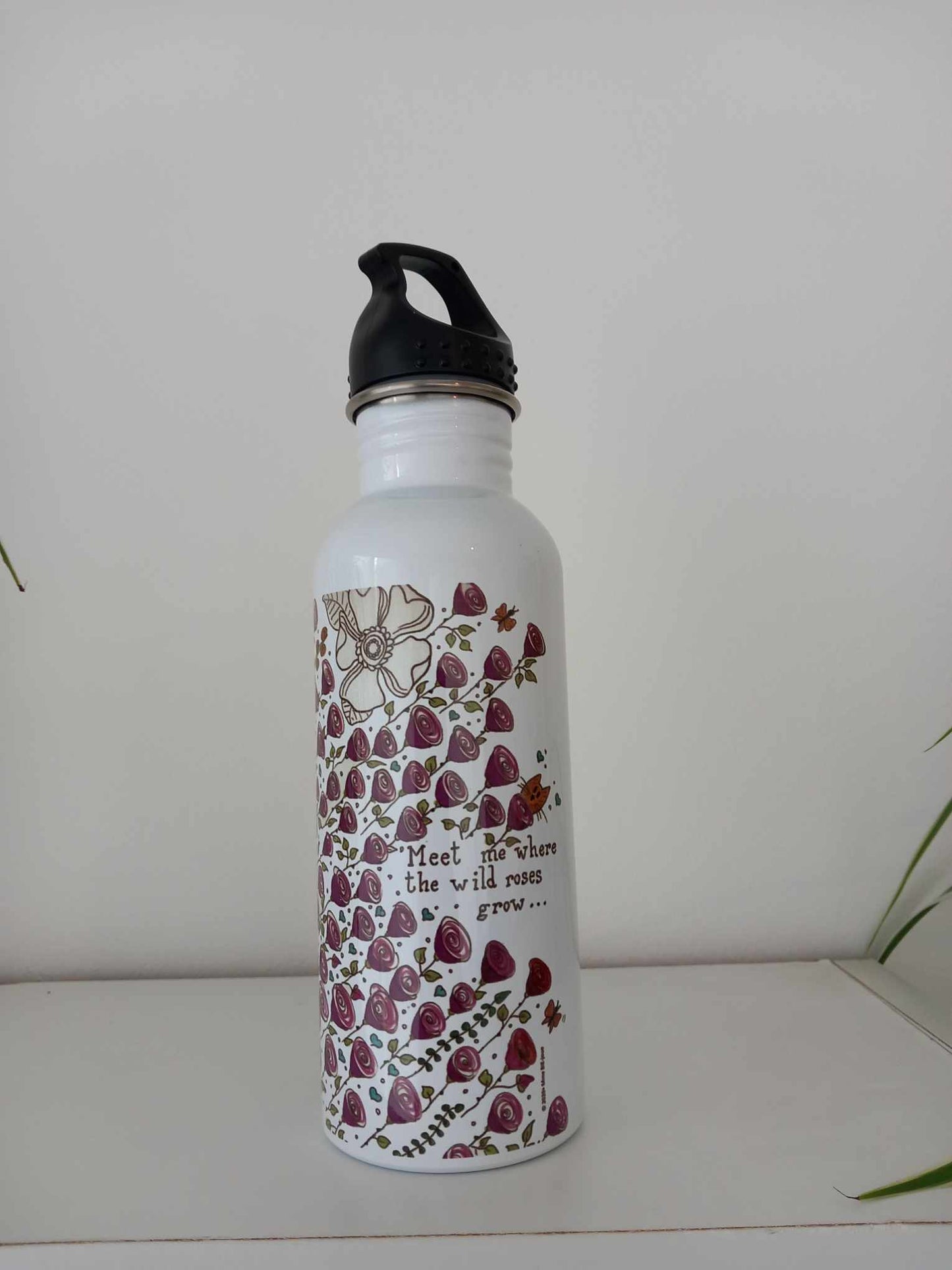 Waterfles, Wild Roses
